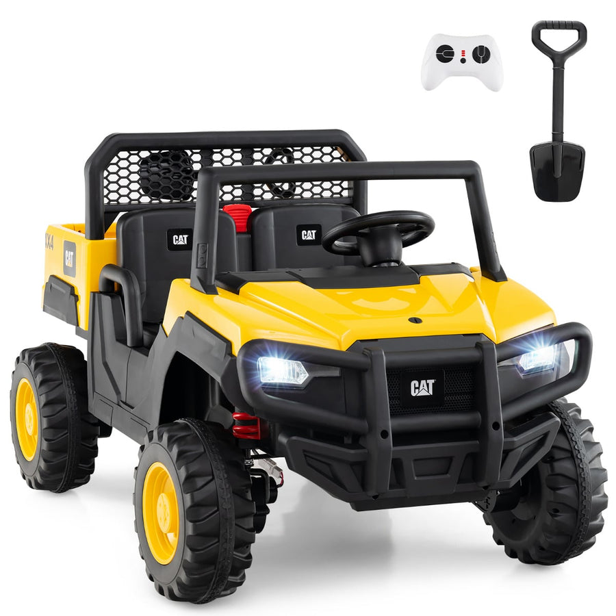 24V Ride On Dump Truck in Yellow