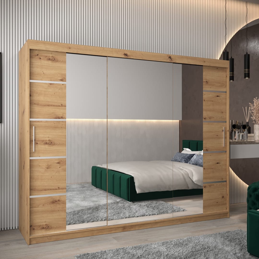 Verona 04 Sliding Door Wardrobe 250cm