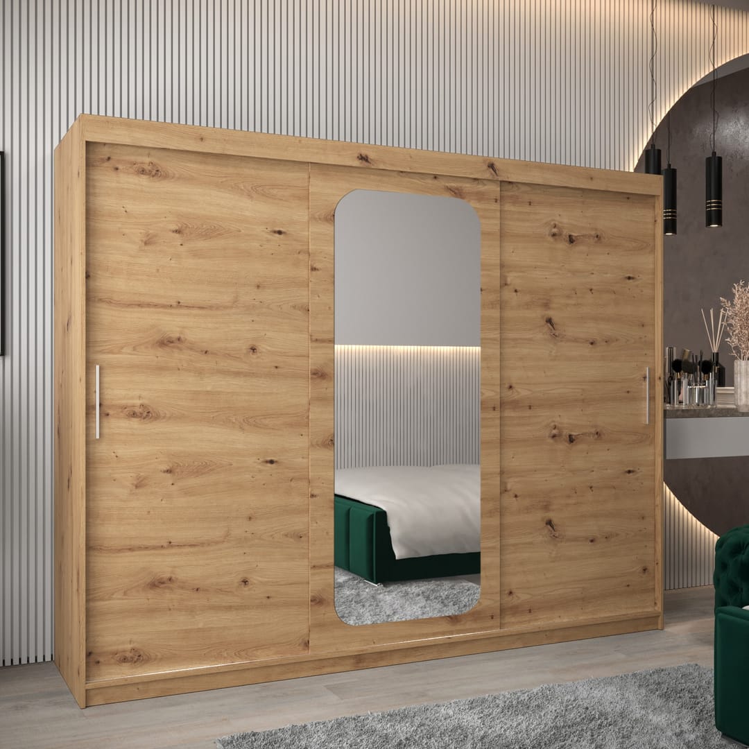 Uppsala T2 Sliding Door Wardrobe 250cm