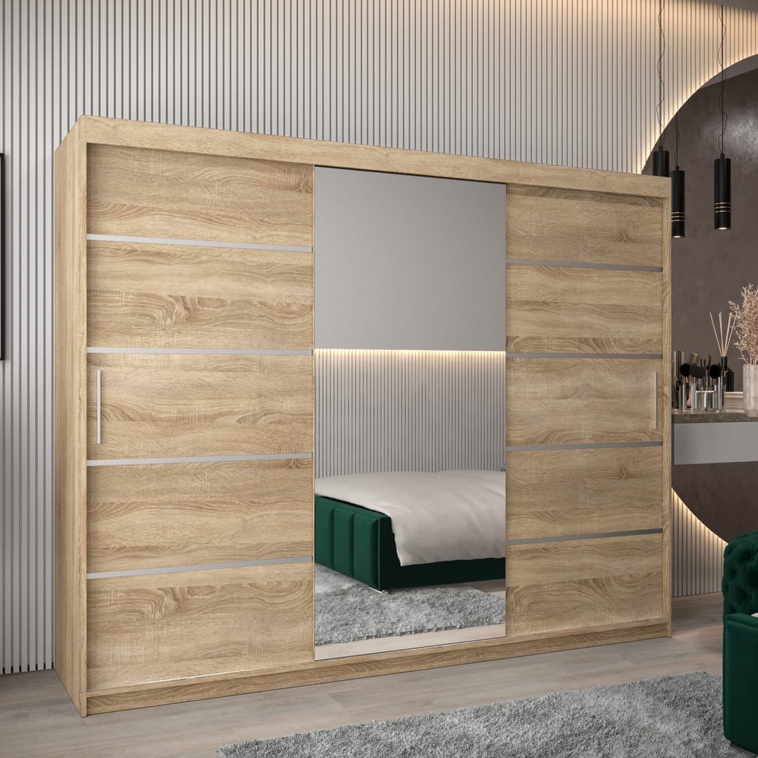 Verona 02 Sliding Door Wardrobe 250cm