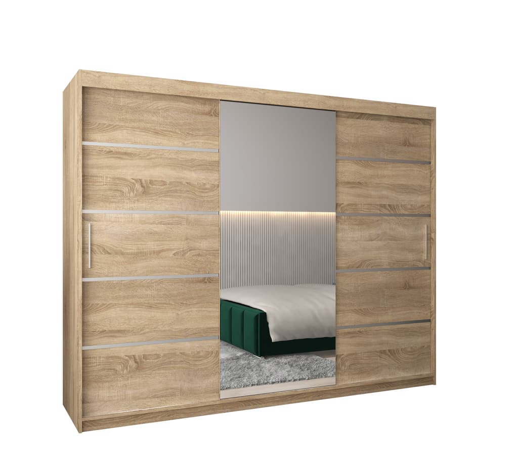 Verona 02 Sliding Door Wardrobe 250cm - product image 8