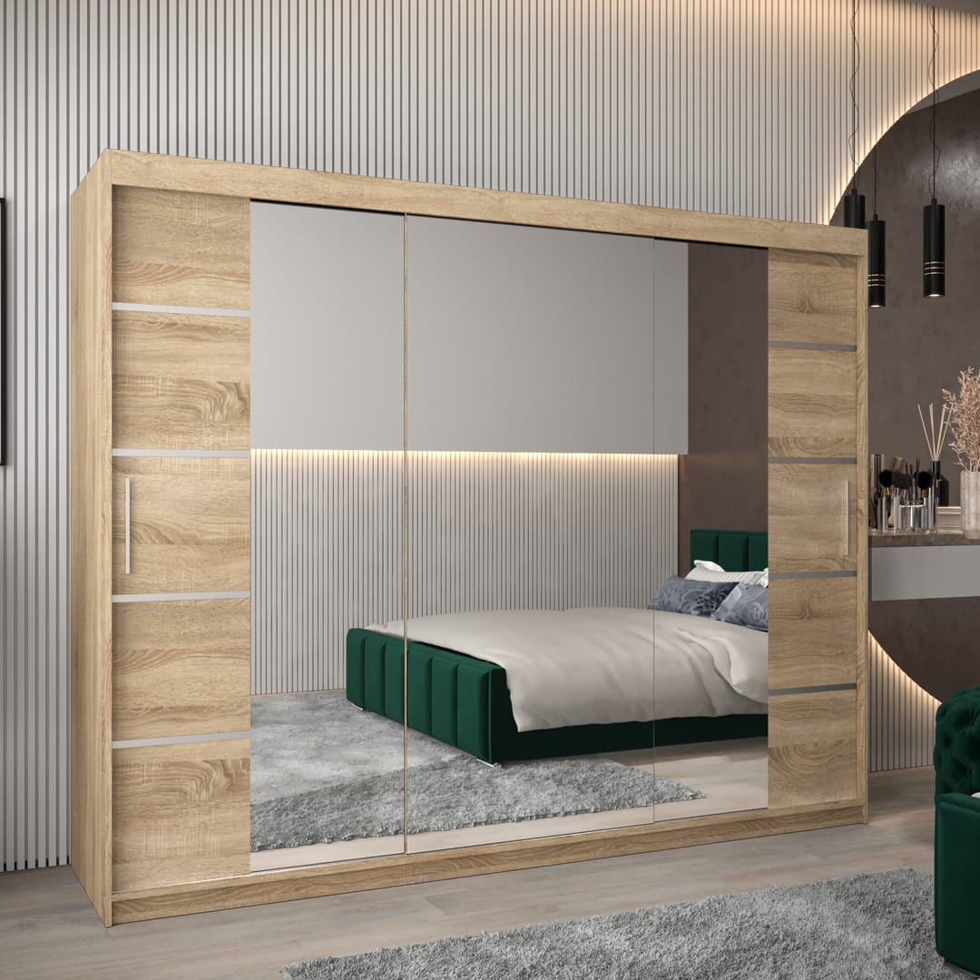Verona 04 Sliding Door Wardrobe 250cm - product image 9