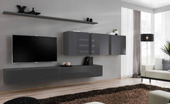 Switch VII Entertainment Unit For TVs Up To 49"
