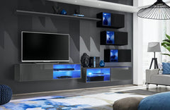 Switch XXIV Wall Entertainment Unit For TVs Up To 49"