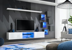 Switch XXI Wall Entertainment Unit For TVs Up To 75"