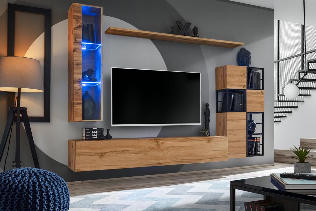 Switch Metal II Entertainment Unit For TVs Up To 75"