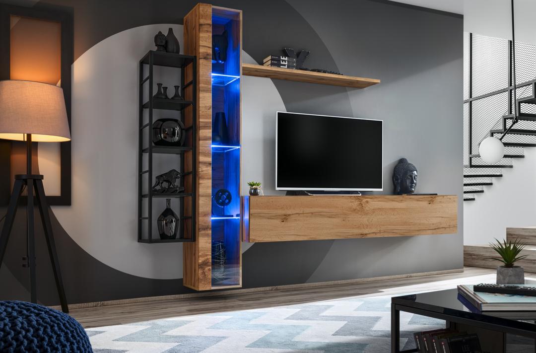 Switch Metal VII Entertainment Unit For TVs Up To 75"