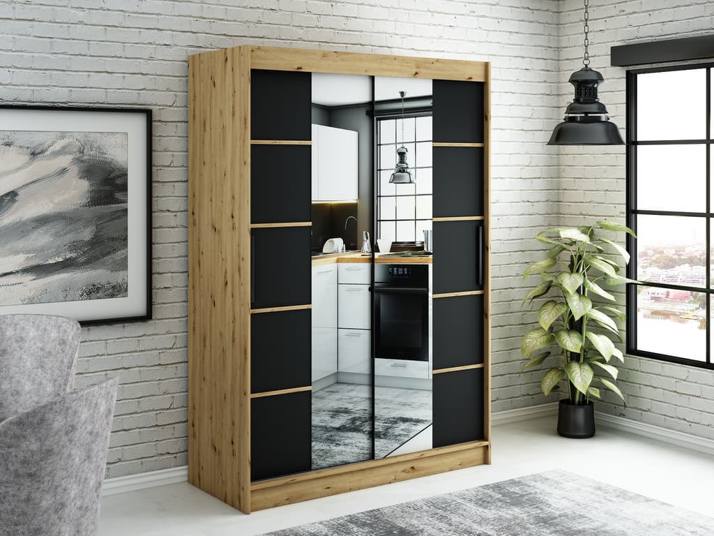 Leto V4 Sliding Door Wardrobe 150cm - product image 3