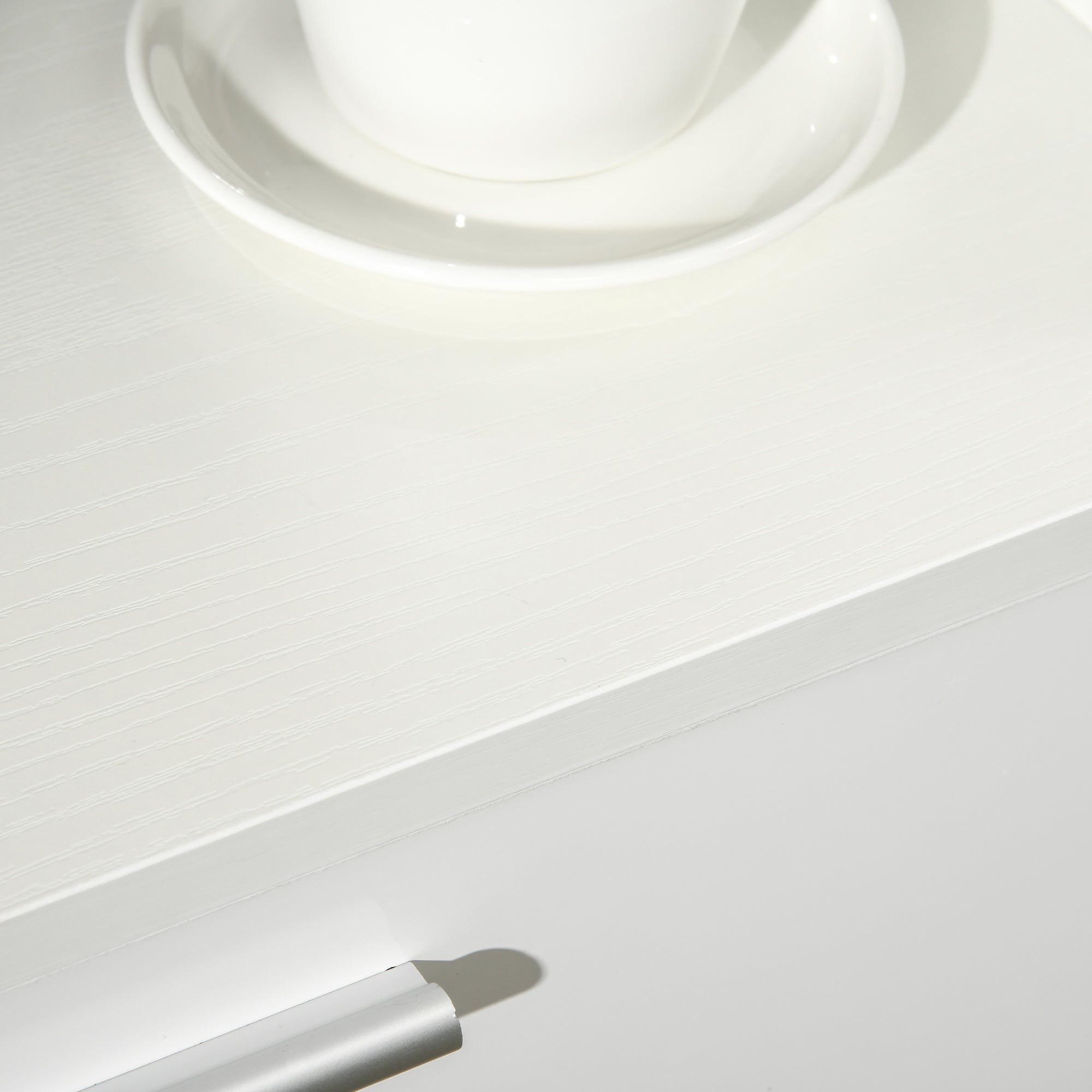 HOMCOM Kitchen Cupboard, Modern Kitchen Storage Cabinet with Shelves and Drawer, Free Standing Kitchen Units, 166√Ç cm, White