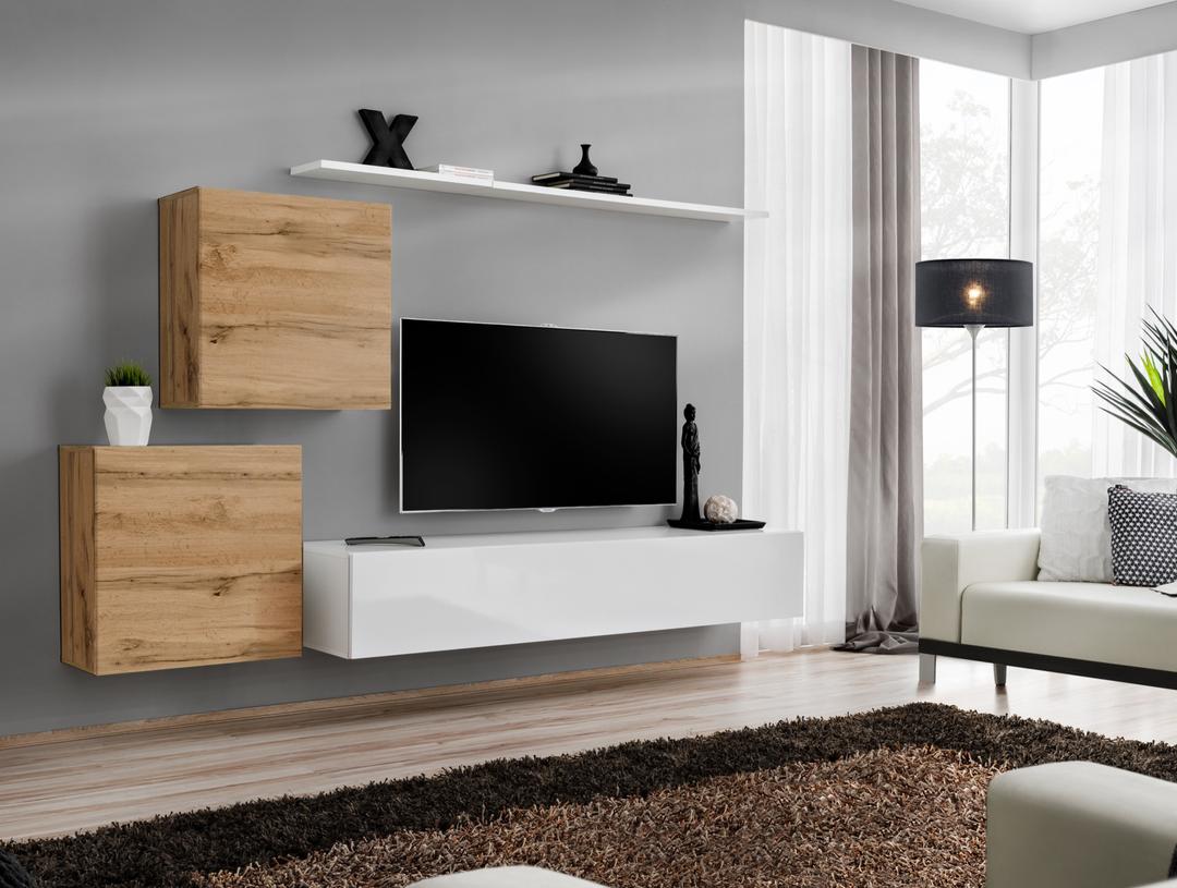 Switch V Entertainment Unit For TVs Up To 75"