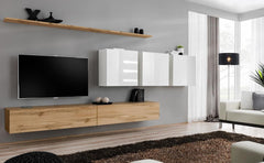Switch VII Entertainment Unit For TVs Up To 49"