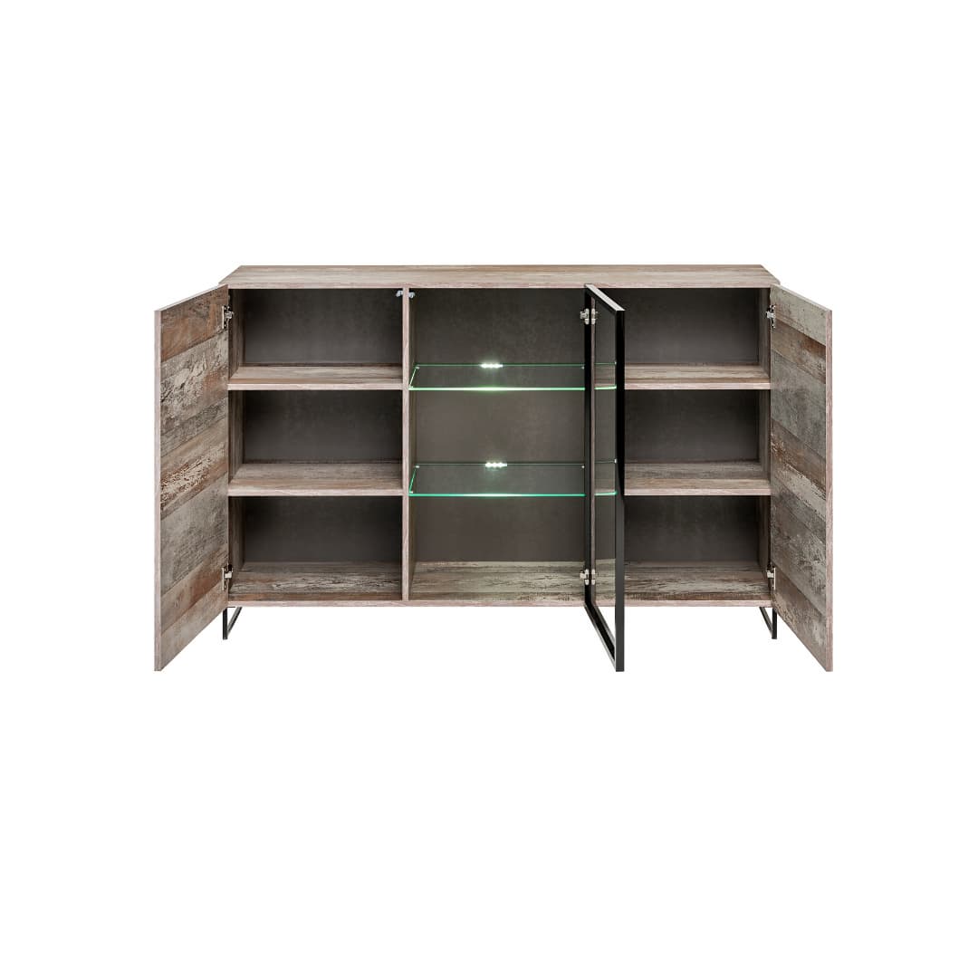 Plank Display Cabinet 150cm
