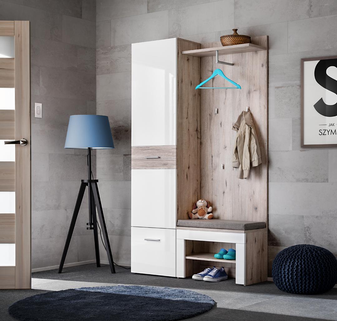 Gustavo V Hallway Set With Bench Cushion
