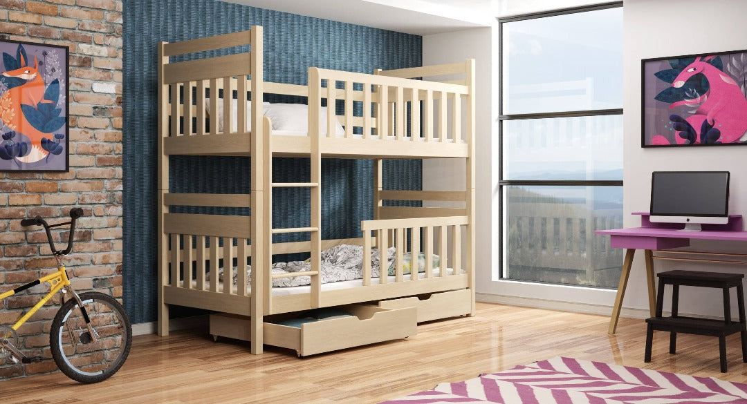 Wooden Bunk Bed Monika with Storage - product image 13