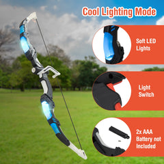 Kids Bow and Arrow Set with 20 Suction Cup Arrows
