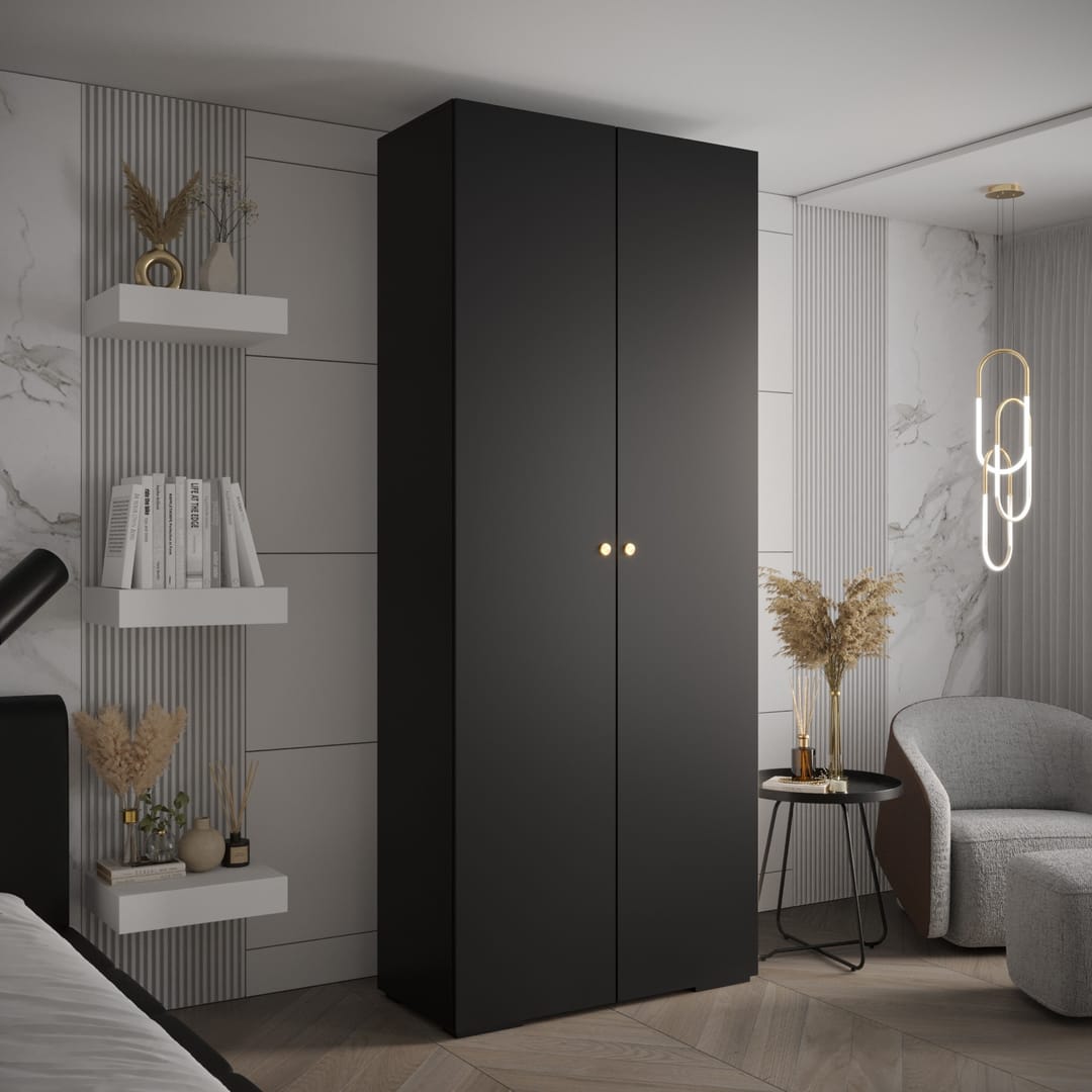 Inova II Hinged Door Wardrobe 100cm