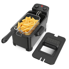 3 Liter 2000W Electric Deep Fryer with Detachable Frying Basket
