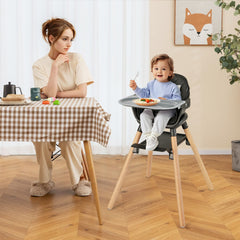 3 in 1 High Chairs in Black, image 2