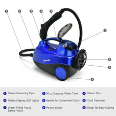 2000w Multi Purpose Steam Cleaning Mop-Blue