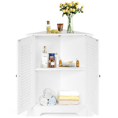 Corner Storage Cabinet Display Unit