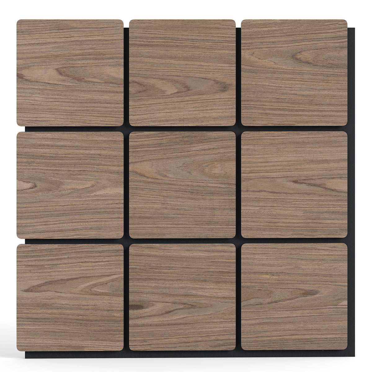 4 Pack Acoustic Panels for Walls 62 x 62 cm Sound Absorbing Panel-Natural