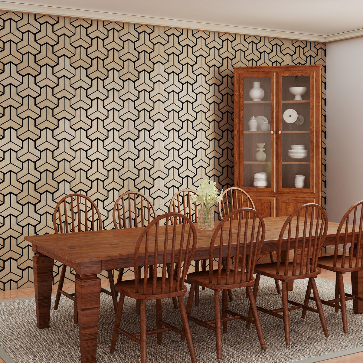 4 Pack Acoustic Panels for Walls 83 x 65 cm Sound Absorbing Panel-Natural