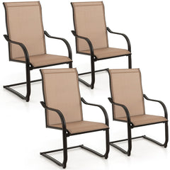 4 Pieces Outdoor Dining Chairs