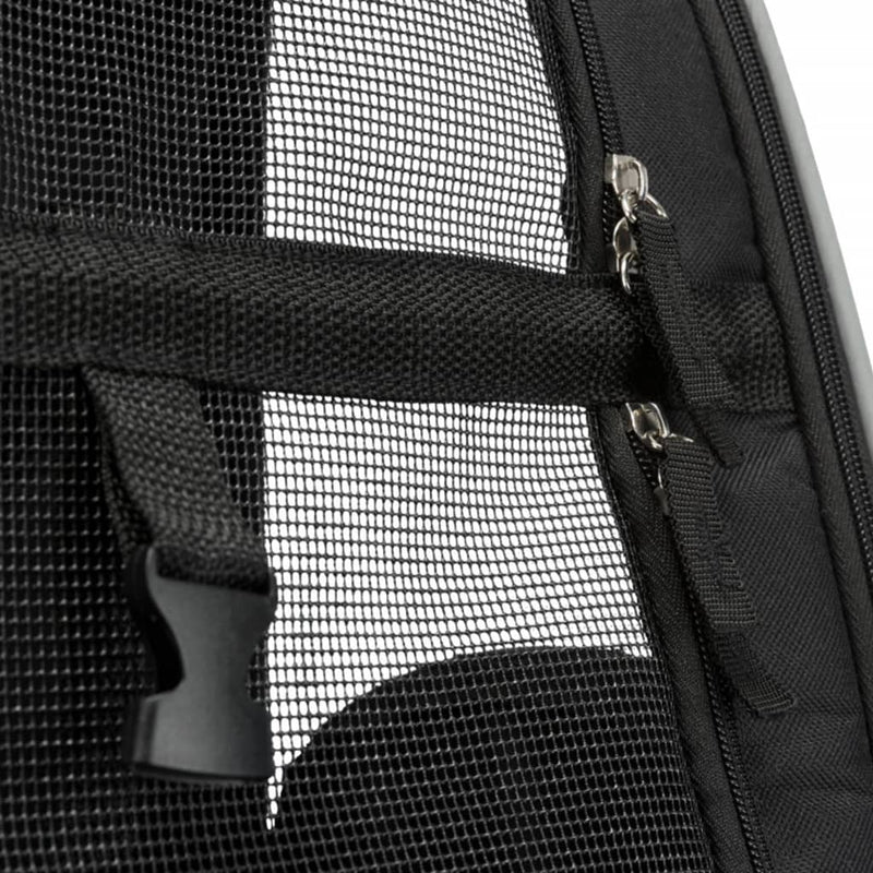 TRIXIE Pet Trolley Backpack Black and Grey