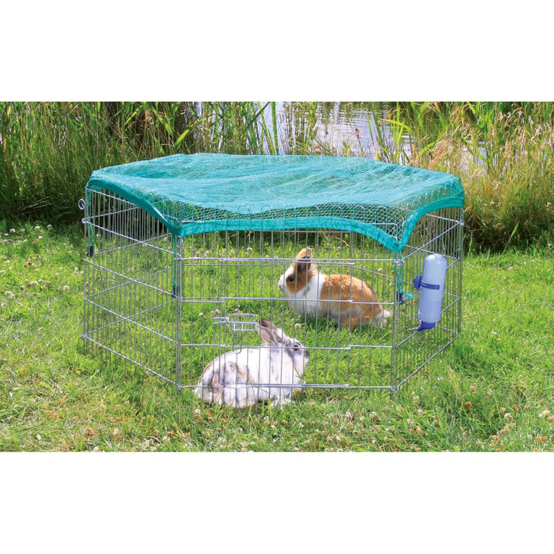 TRIXIE Outdoor Animal Pen with Protective Net 63x60 cm Silver 6253