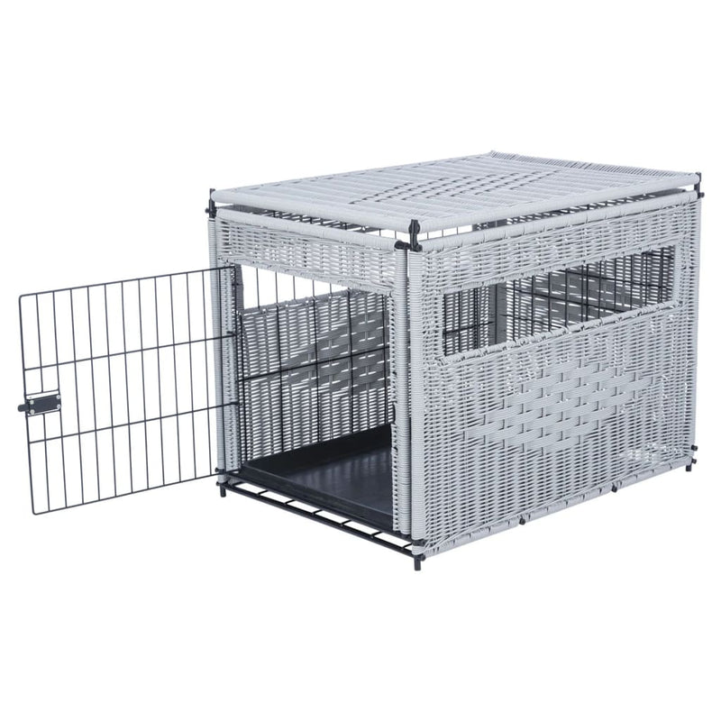 TRIXIE Pet Home Kennel 58x60x77 cm Light Grey