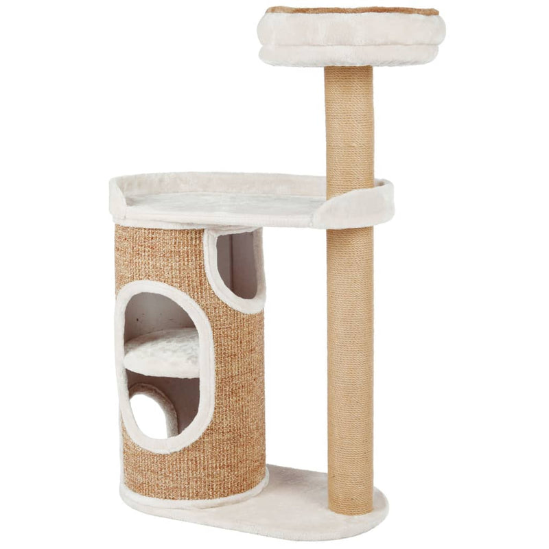 TRIXIE Cat Scratching Post Falco Light grey and Brown