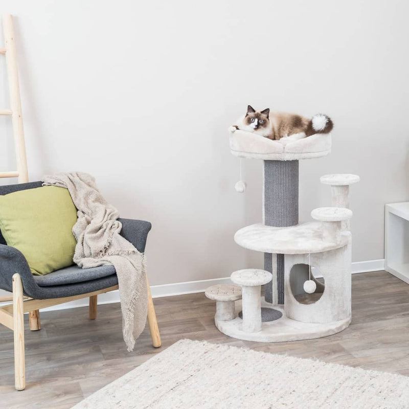 TRIXIE Cat Scratching Post Emil 96 cm Light Grey