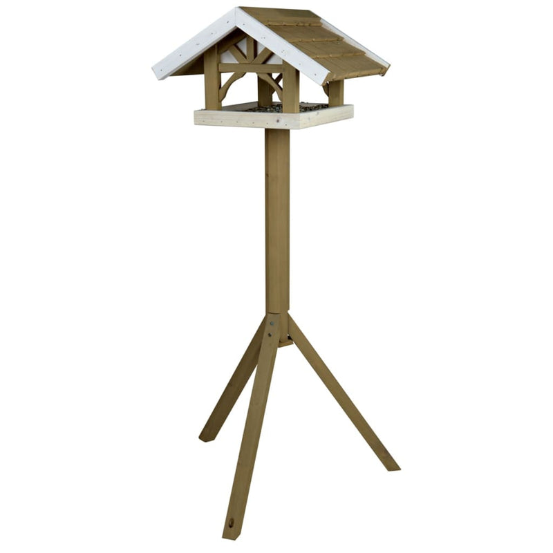 TRIXIE Standing Bird Feeder Natura 45x28x44 cm Brown 55802