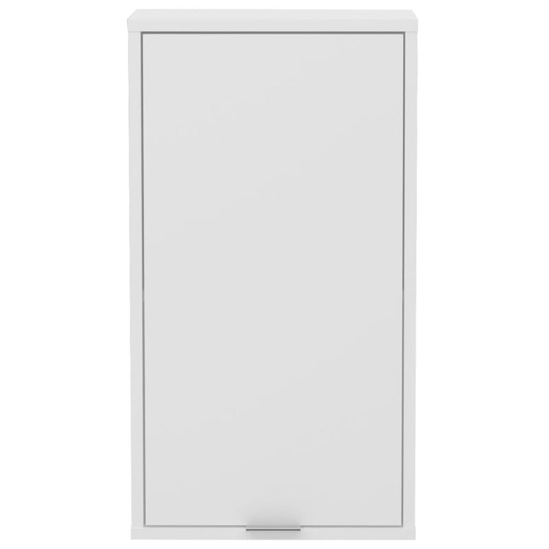 FMD Wall-mounted Bathroom Cabinet 36.8x17.1x67.3 cm White