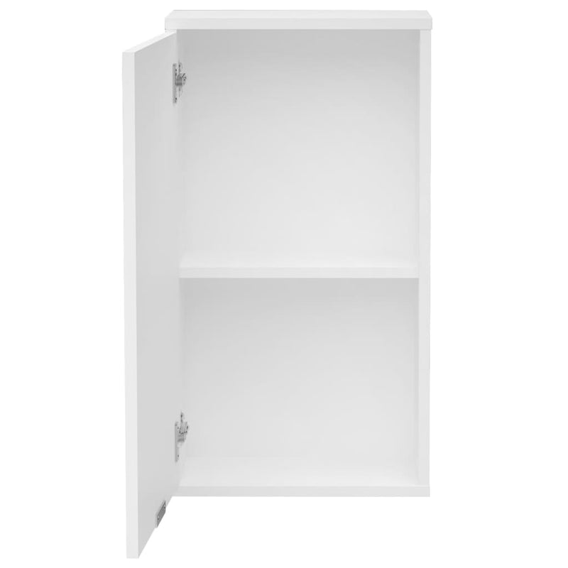 FMD Wall-mounted Bathroom Cabinet 36.8x17.1x67.3 cm White