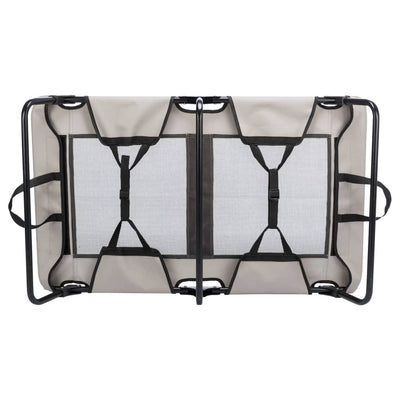 TRIXIE Dog Lounger 99x19x60 cm Grey and Black