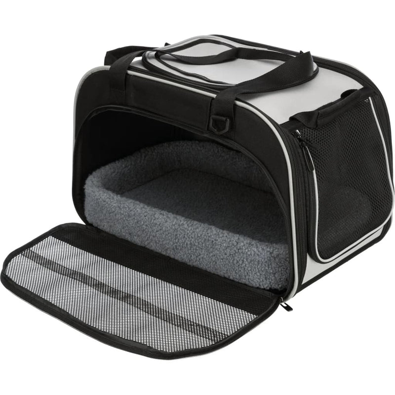 TRIXIE Pets Living and Transport bag Valery Black and Grey