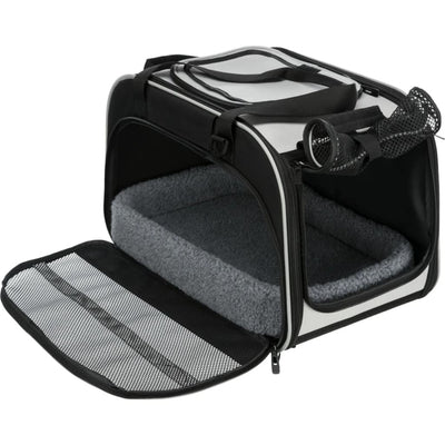 TRIXIE Pets Living and Transport bag Valery Black and Grey