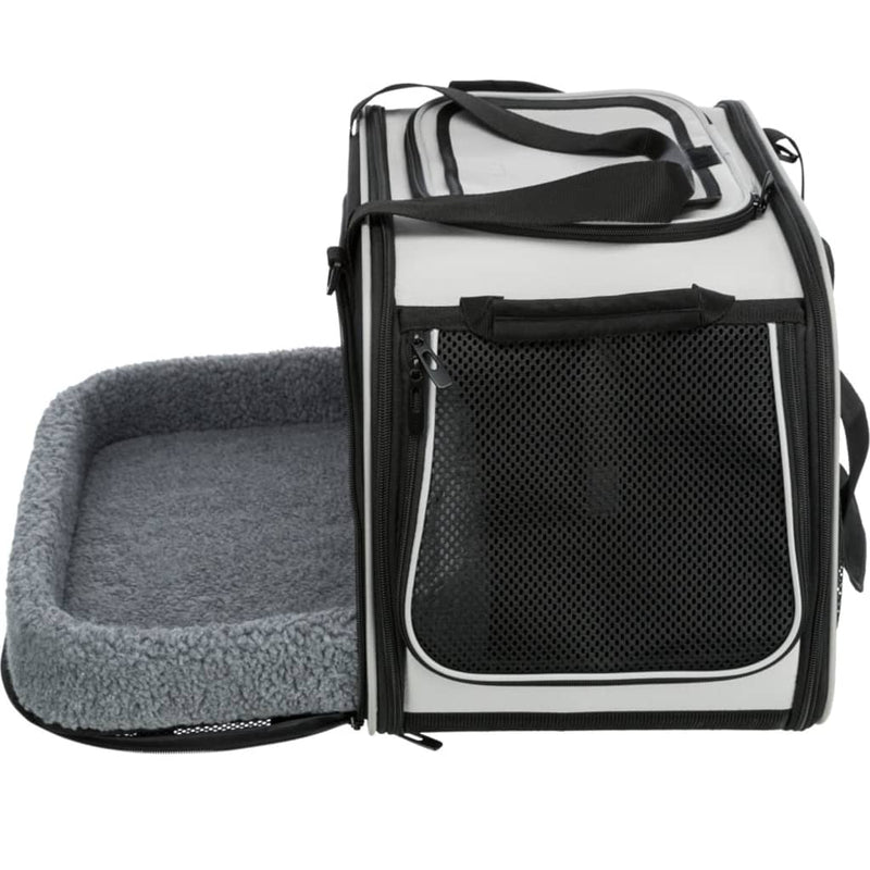 TRIXIE Pets Living and Transport bag Valery Black and Grey