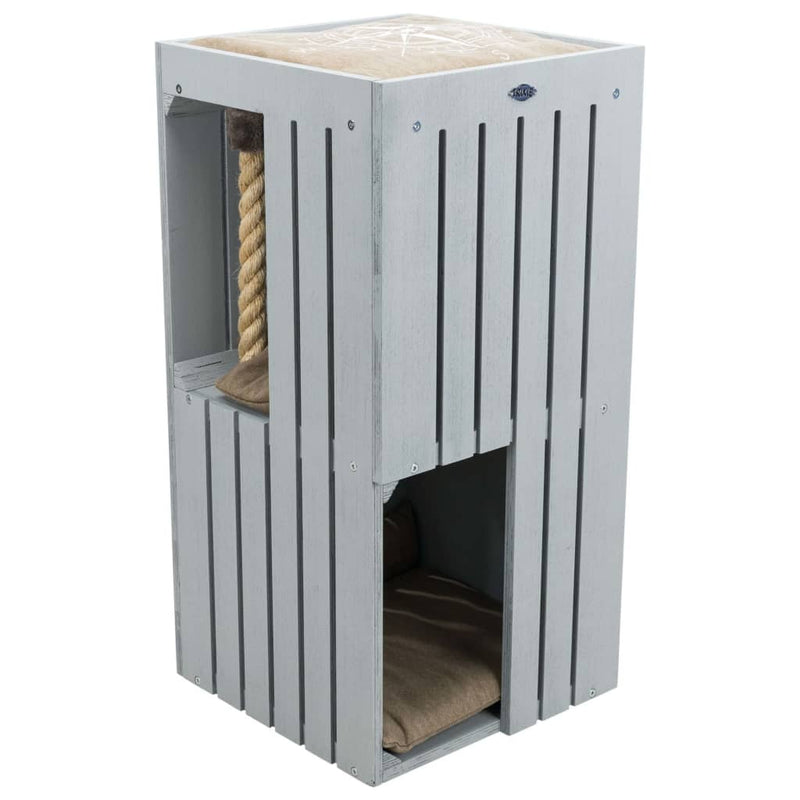 TRIXIE Cat Tower BE NORDIC Juna Grey and Beige