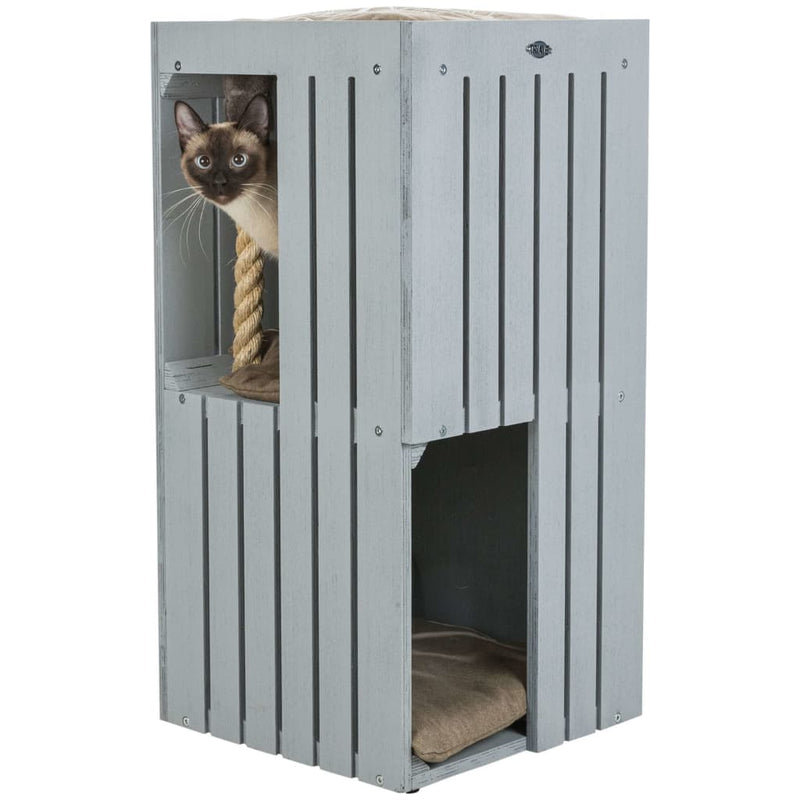 TRIXIE Cat Tower BE NORDIC Juna Grey and Beige