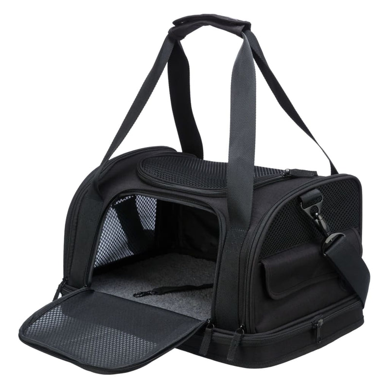 TRIXIE Dog Airline Carrier Fly 45x28x25 cm Black