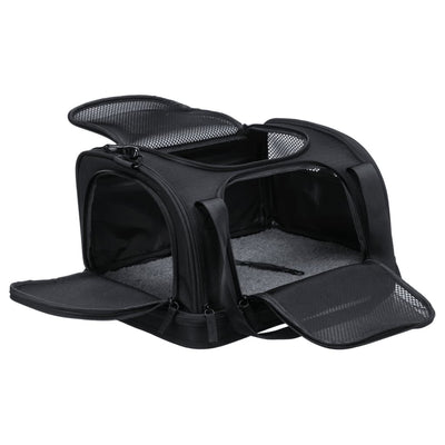 TRIXIE Dog Airline Carrier Fly 45x28x25 cm Black