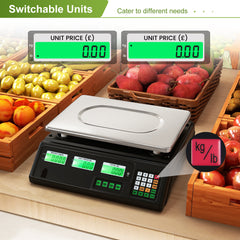 40kg Price Computing Scale with Counting Function