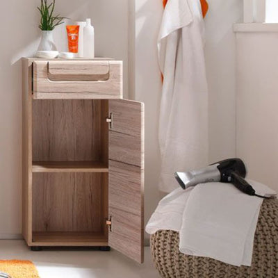 Trendteam Storage Floor Cabinet Malea San Remo Oak