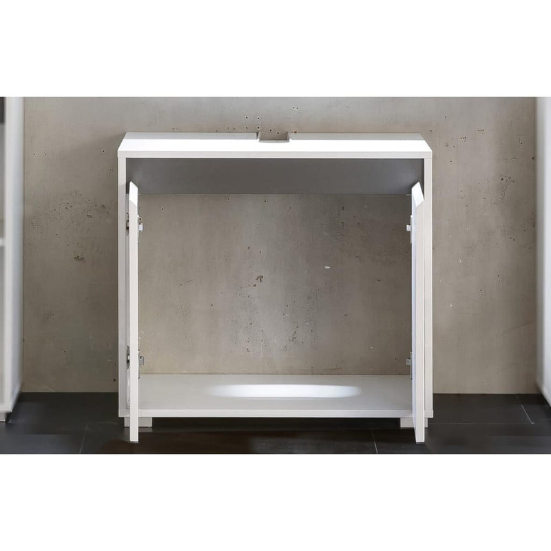 Trendteam Color Sink Vanity Unit Sol White