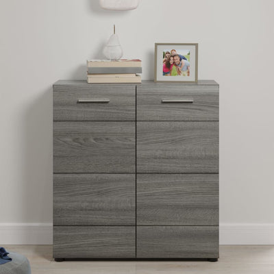 Trendteam Storage Dresser Line Smokey Silver