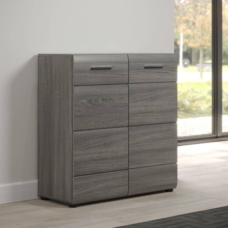 Trendteam Storage Dresser Line Smokey Silver