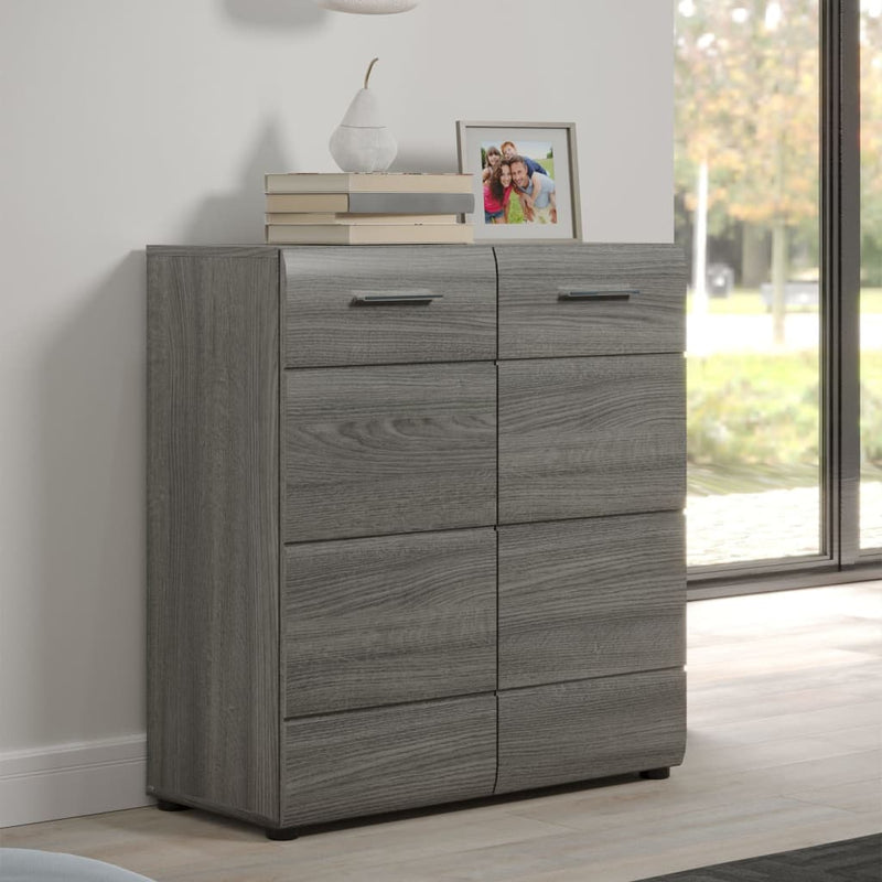 Trendteam Storage Dresser Line Smokey Silver