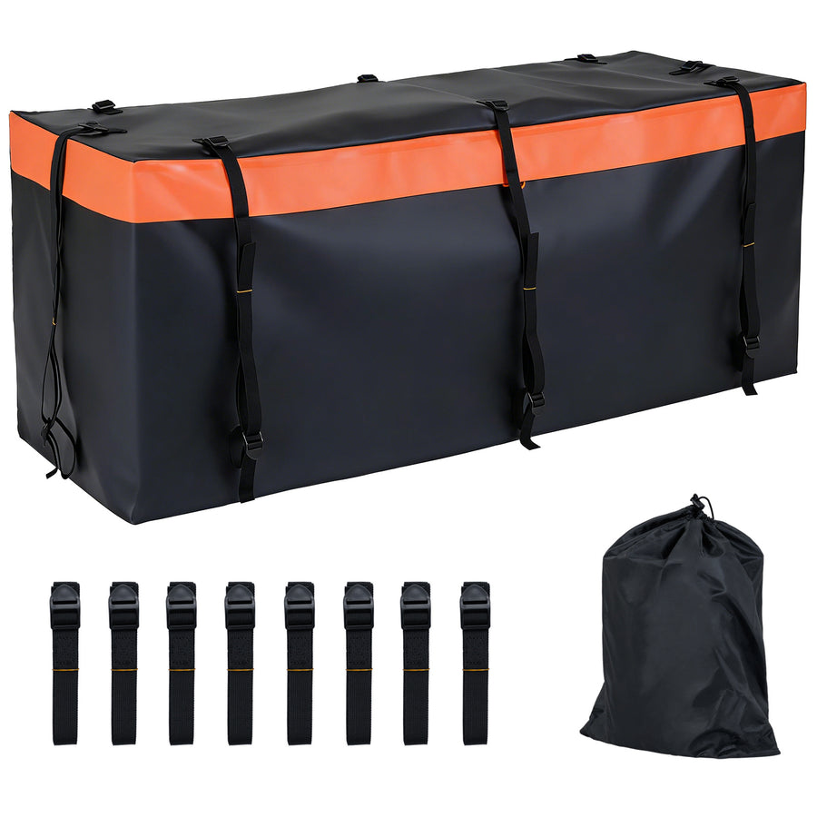 455 L Hitch Mount Cargo Carrier Bag-Orange